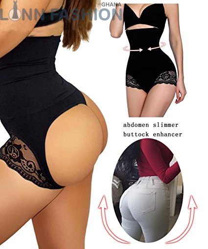 Hi-Waist Butt Lifter Tummy Control Boy Shorts Buttock Booty Control - Image 4