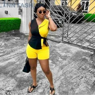 Short Top Ladies Wear Playsuit Comfort Outfits