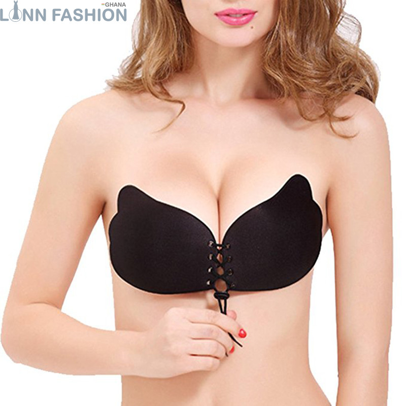 Invisible Strapless Push Up Bra - Image 3