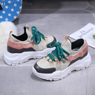 Lace Up Women Platform Sport Shoes