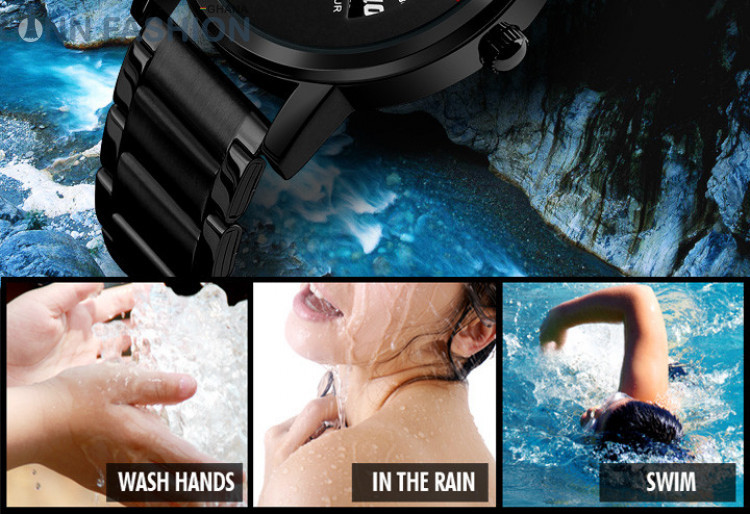 SKMEI 1260 Waterproof Quartz Wrist Watch for Men - Image 6