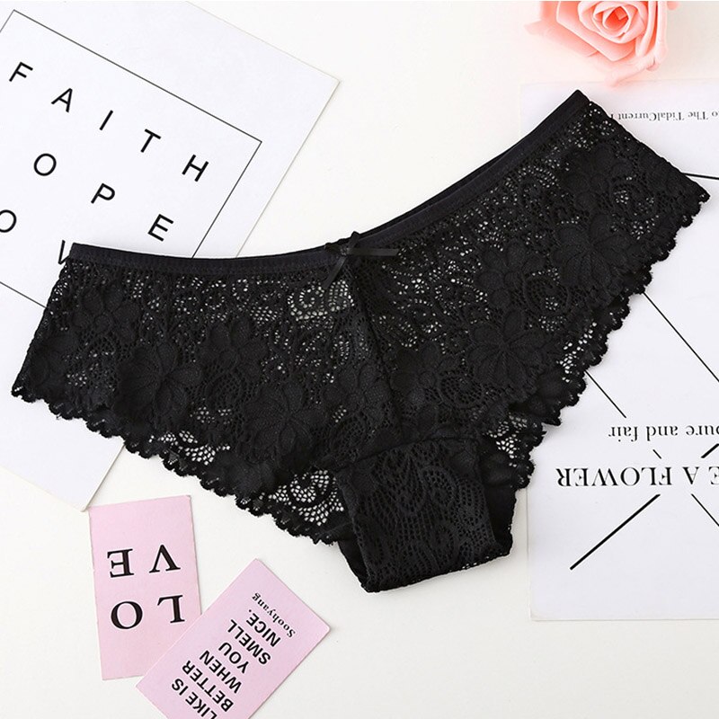 BEFORW Sexy Lace Panties Women Fashion Cozy Lingerie Tempting Pretty Briefs High Quality Cotton Low Waist Cute Women Underwear - Image 8