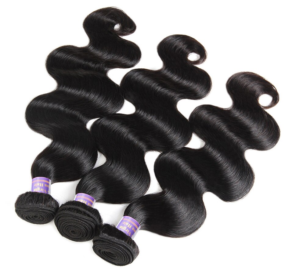 Allove Body Wave Bundles Malaysian Hair Bundles 100% Human Hair Bundles 1 3 4 Bundles Deals Malaysian Body Wave Hair Non Remy - Image 5