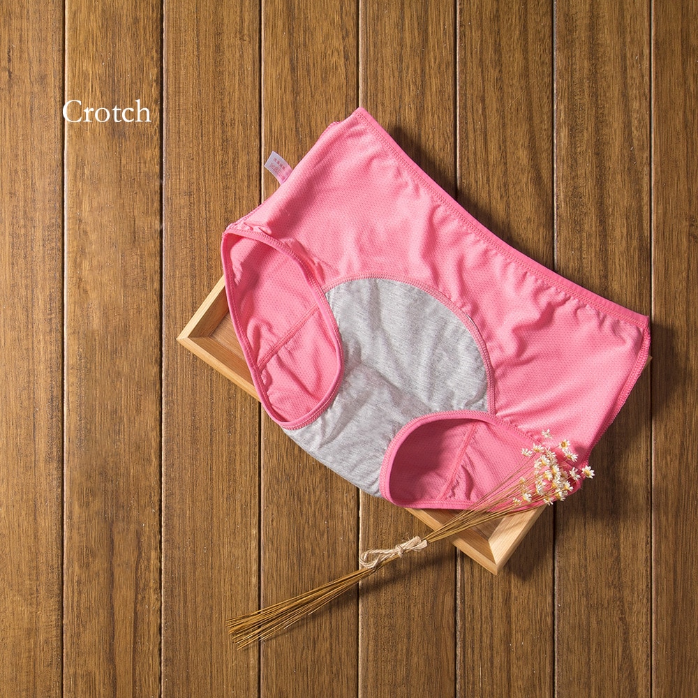 3pcs/Set Menstrual Panties Physiological Pants Leak Proof Women Underwear Period Cotton Breathable Briefs High Waist Warm Female - Image 4