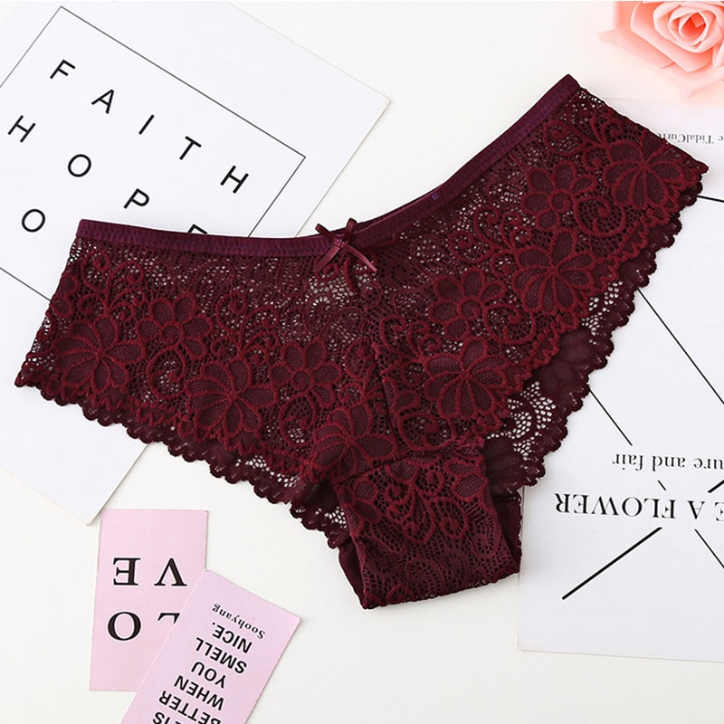 BEFORW Sexy Lace Panties Women Fashion Cozy Lingerie Tempting Pretty Briefs High Quality Cotton Low Waist Cute Women Underwear - Image 11
