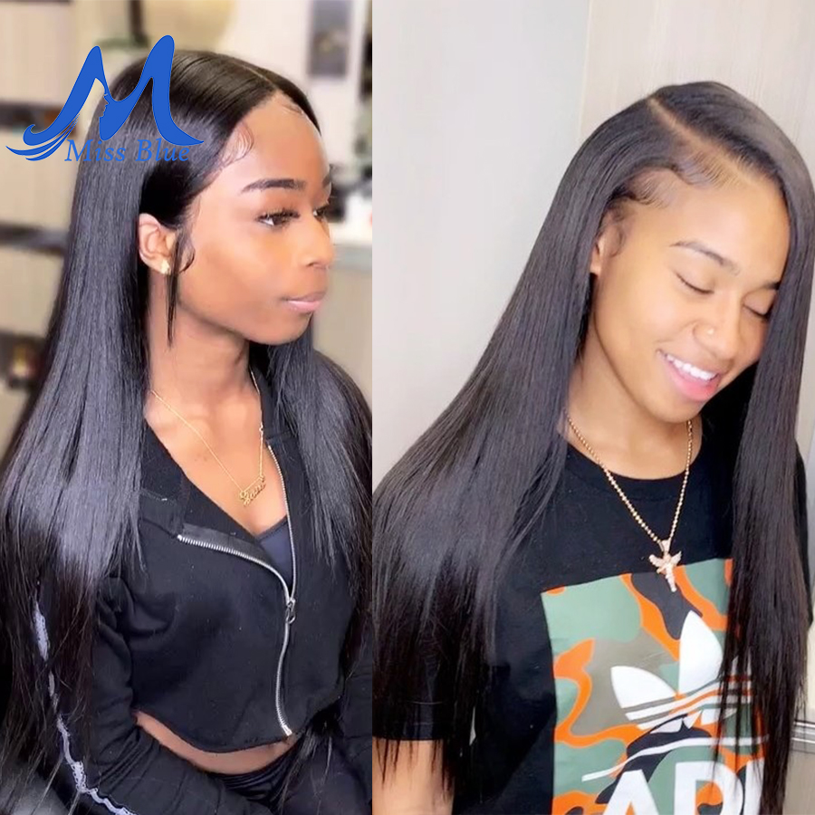 Missblue 8-34 36 38 40 Inch Brazilian Hair Weave Bundles Straight 100% Human Hair 3/4 Bundles Natural Color Remy Hair Extensions - Image 6