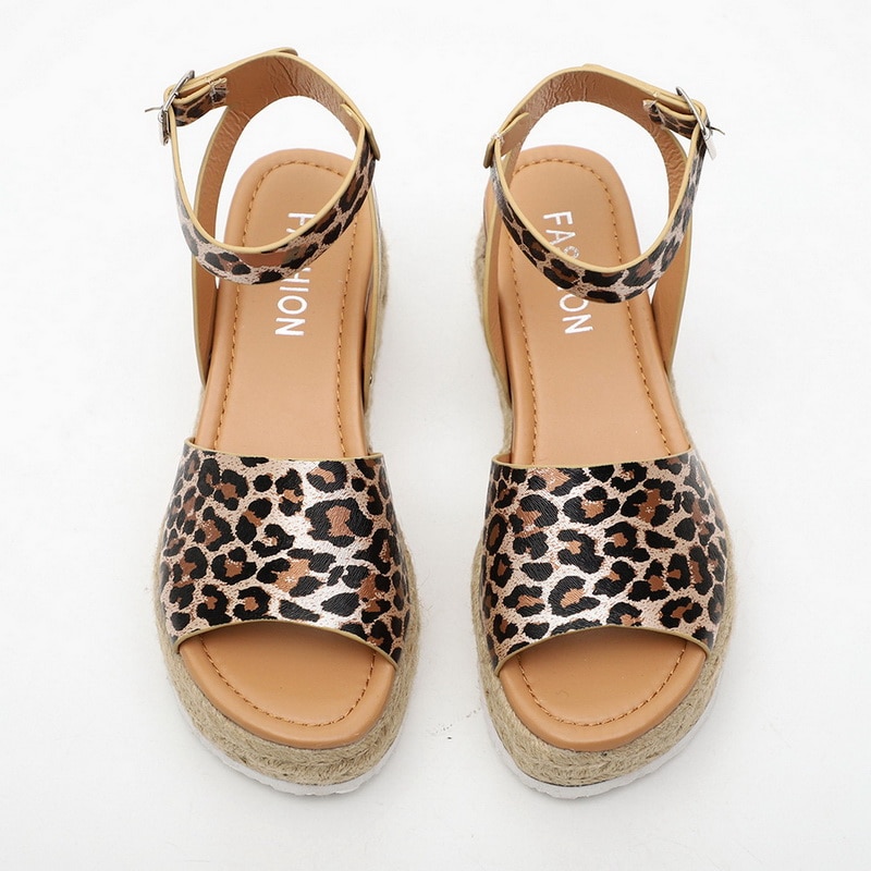 Wedges Shoes For Women High Heels Sandals Summer Shoes 2019 Flip Flop Chaussures Femme Platform Sandals Plus Size 35-43 - Image 6
