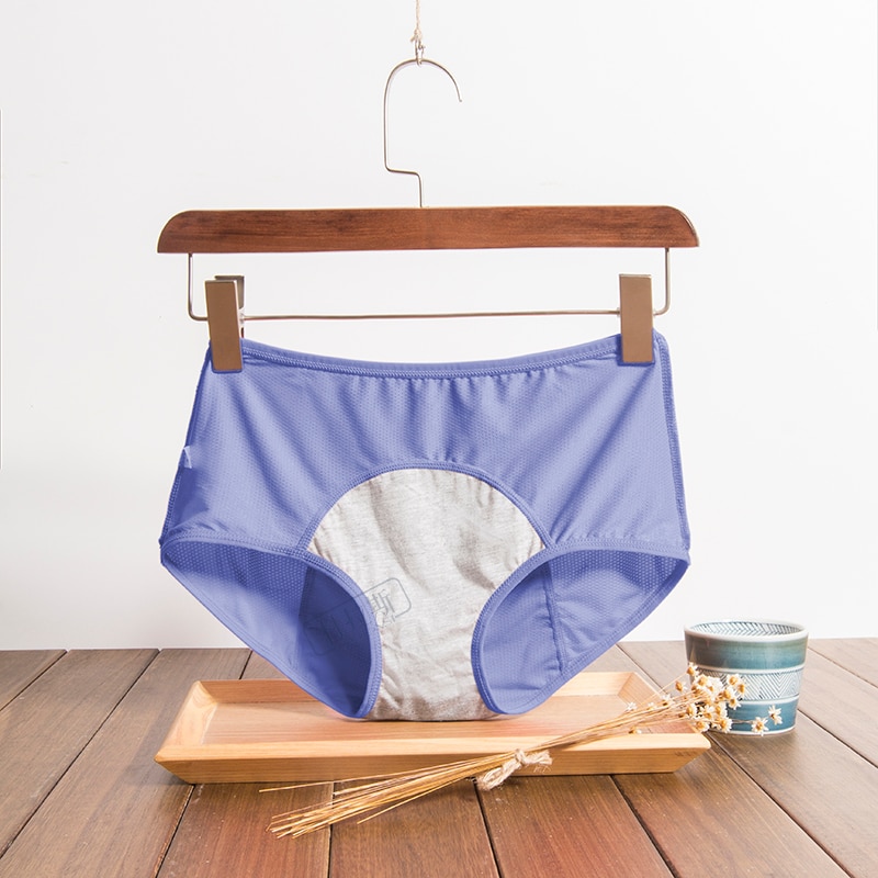 3pcs/Set Menstrual Panties Physiological Pants Leak Proof Women Underwear Period Cotton Breathable Briefs High Waist Warm Female - Image 2