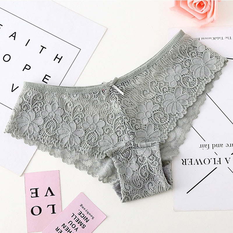 BEFORW Sexy Lace Panties Women Fashion Cozy Lingerie Tempting Pretty Briefs High Quality Cotton Low Waist Cute Women Underwear - Image 7